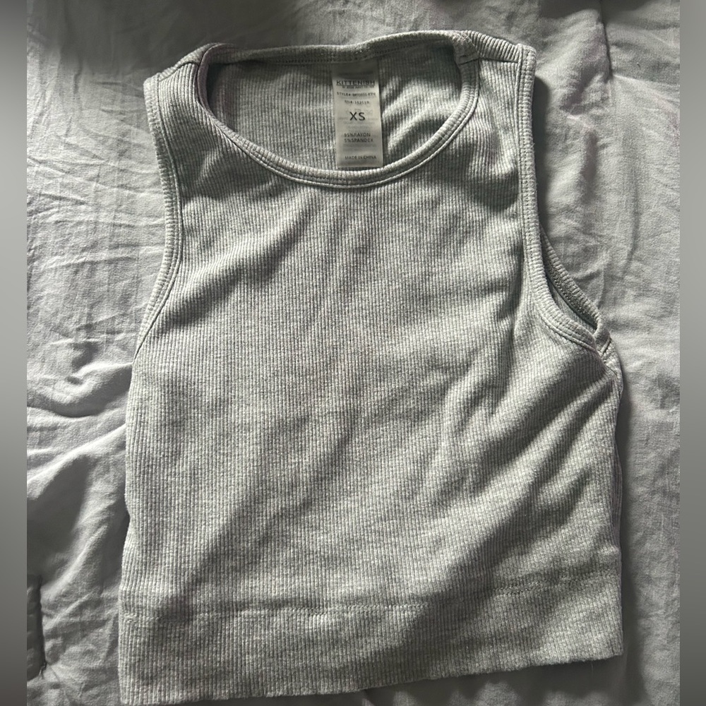 Gray Tank Top